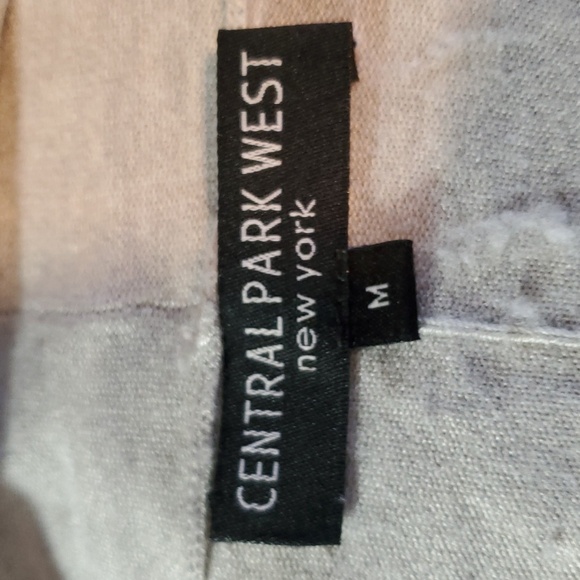 Central Park West Gray Sleeveless Cardigan Fringe Size M EUC - Picture 4 of 7